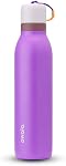 Owala FreeSip Twist Bouteille d'eau en acier inoxydable isolante avec paille pour les sports et les voyages, sans BPA, 24-oz, Pink/Purple (champ de rêve)