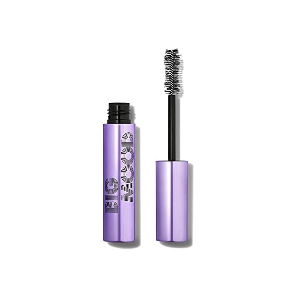 e.l.f. Big Mood Mascara, Instantly Creates Long-Lasting, Bold & Lifted, Voluminous Lashes, Infused with Jojoba Wax, Black, 0.30 fl Oz