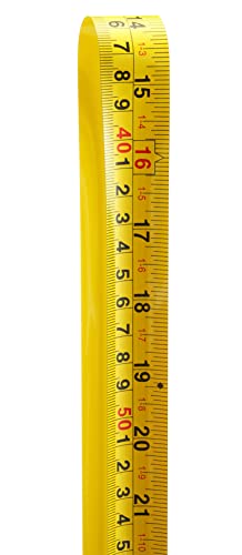 Greendale - 6 Pack Of 25 Ft Tape Measures / Measuring Tapes - Inches & Centimeters - Tough Outer Shell - Thumb And Quick Lock - Autowind - Belt Clip #TOP5