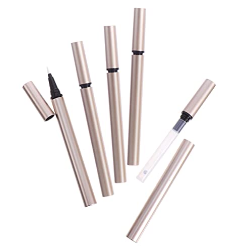 Hemobllo 5 piezas Tubos Vacíos de Delineador de Ojos de Botellas Reutilizables para Delineador Líquido Contenedores DIY Accesorios de Maquillaje Portátiles