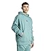 adidas Men's All SZN Fleece Hoodie, Powder Teal, Small