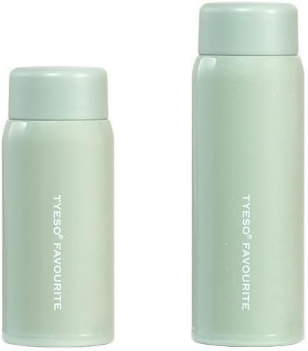 Hahasale stainless steel mini drink bottle leak proof vacuum insulated (Mint Green, 200ml) - Image 2