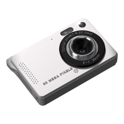 Appareil photo portable rétro M08 CCD gris avec carte mémoire 32G incluse