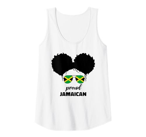 Mujer Jamaica Jamaica Jamaica Little Girls Kids Roots Jamaica Flag Afro Camiseta sin Mangas
