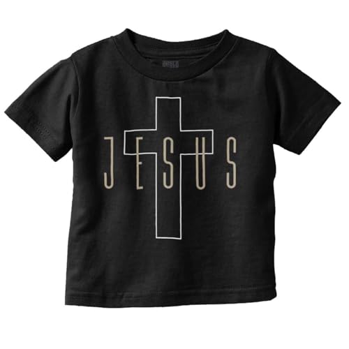 Religious Christian Faith Jesus Cross Toddler Baby Graphic T Shirt