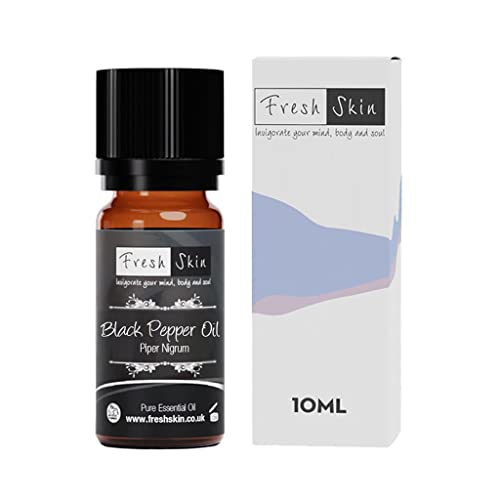 Botella aceite esencial de pimienta negra de 10 ml