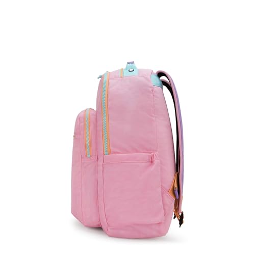 Image of Kipling Women's Seoul 15 inch Laptop Backpack, Durable, Roomy with Padded Shoulder Straps, Built-In Protective Sleeve