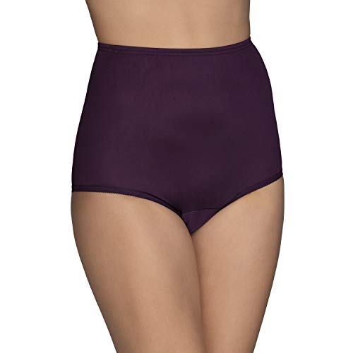 Vanity Fair Women's Perfectly Yours Ravissant Tailored Nylon Brief Panty - Size Large