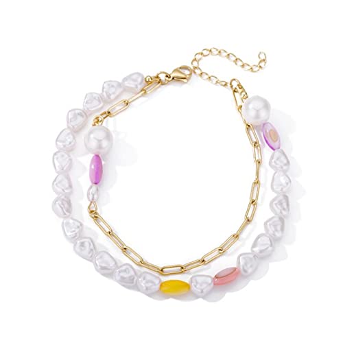 Bracelet de cheville mauvais œil hamsa pour femme chic bijoux boho de plage d'été