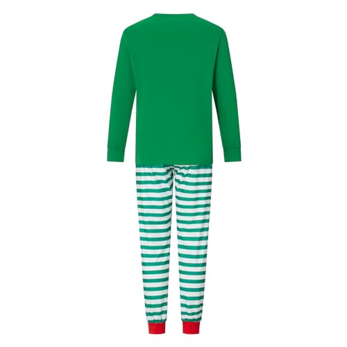 Family Christmas Pajamas Matching Sets - Soft Lettler Print Xmas Pjs for Couples & Kids | Holiday Family Pajamas3