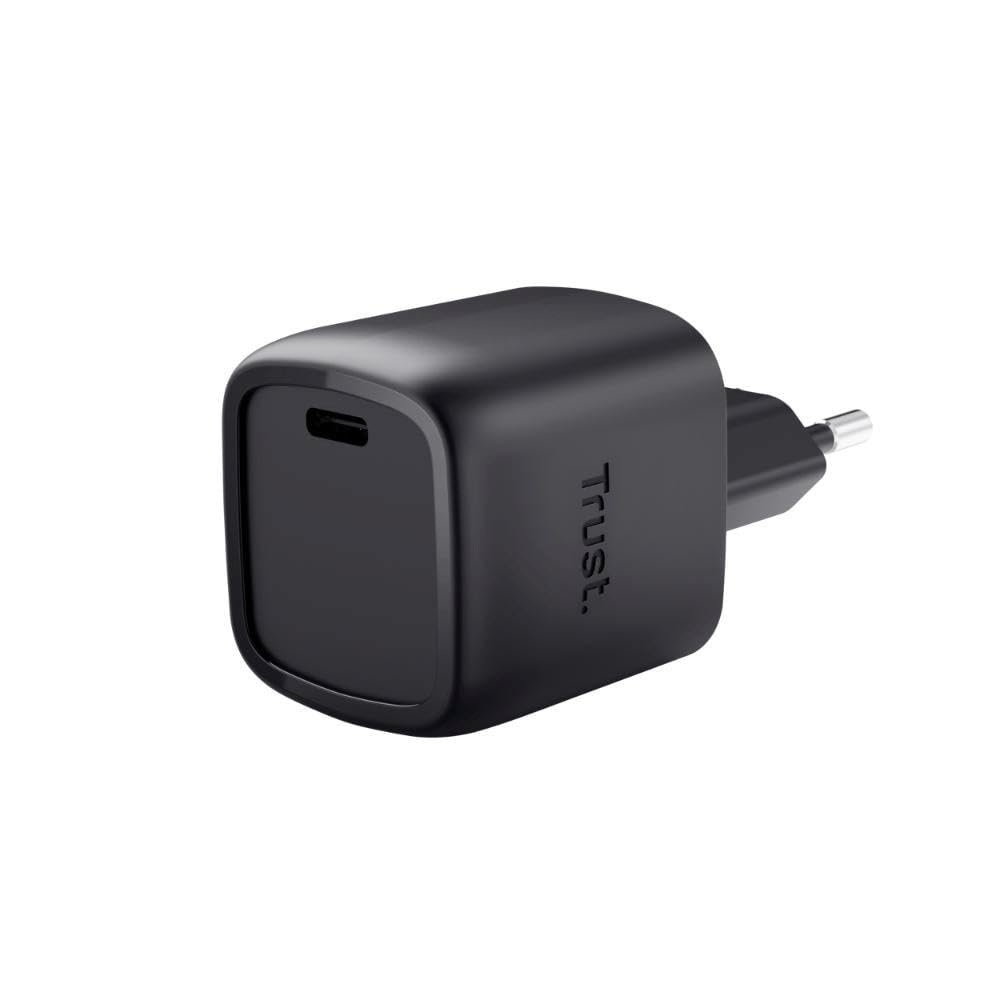 Cargador de Pared GaN Trust Maxo 30W/ 1xUSB Tipo-C/ 30W