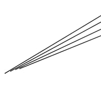 QUARKZMAN Kohlefaserstab, 1mm x 300mm Kohlefaserstange für RC Flugzeug Basteln Drachen Flügelrohr Quadcopter Arm Reparatur Pack mit 12 Stück