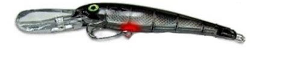 Mann'sBait Company Giganticus 50+ Fishing Lure (Pack of 1), 10-Ounces, Black Back Mylar
