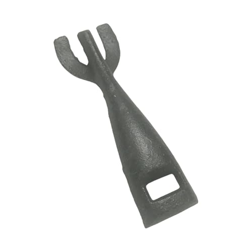 Pinzas multifuncionales de hierro fundido para carne, clip portátil para placa de barbacoa, resistencia a altas temperaturas, herramienta de manejo de cocina, abrazadera de carne para barbacoa