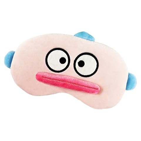 Sleep Mask 3D Soft Fluffy Eye Mask Cartoon Eye Shade Sleeping Mask with Elastic Strap for Travel Sleepover Pajamas Slumber Party Favors Accessories Cover