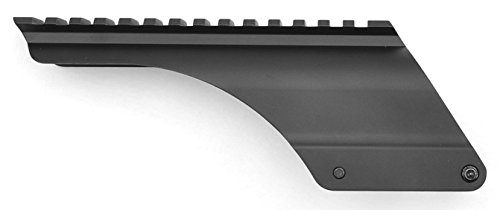 Trinity Remington 870 Saddle Optics Picatinny Weaver Adapter Sporting Hunting Optics Base Mount Aluminum Black Tactical Accessory Target Range Upgrade Single Rail. #TOP5