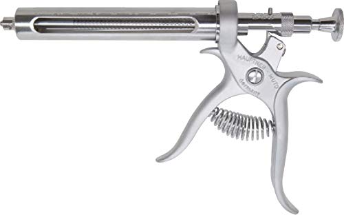 Hauptner 16356000 strzykawka Muto 25 ml, zestaw Luer Lock, srebrna