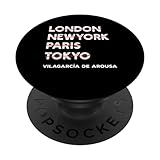 PopGrip con top intercambiable; cambia tu PopTop por otro diseño o remuévelo completamente para las capacidades de carga inalámbrica. (No compatible con el cargador inalámbrico Apple MagSafe o la cartera MagSafe).