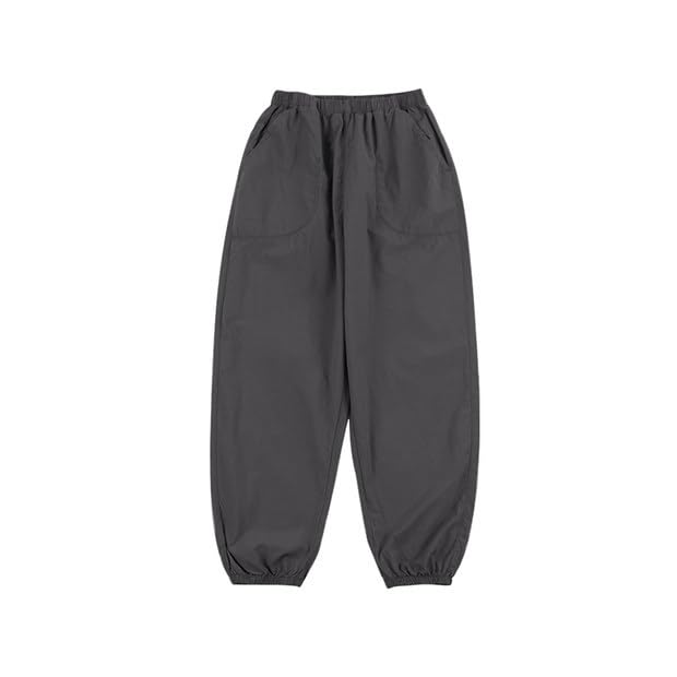 Meufam Boys' Tech Pants Athletic Running Pants Quick Dry Performance Stretch Woven Joggers Comfy Cargo Jogger Pants for Boys