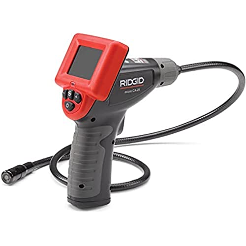 bosch inspection camera - RIDGID 40043 Model micro CA-25 Hand-Held Inspection Camera, Borescope, Red