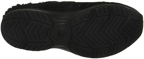 Easy Spirit Women's Travelfuzz Mule, Black 001, 8 Wide | Image 3