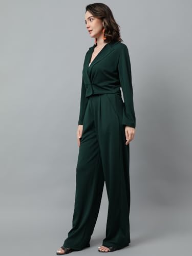 Image of KOTTY Women's Dress Pant with Blazer Co-ords Set