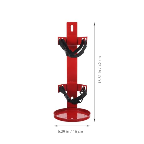 Support de fixation mural pour extincteur rouge installation facile - 3