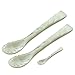 Produktbild silberkanne 2X Kaviarlöffel Eierlöffel L 12 cm mit Salzlöffel 6 cm aus Perlmutt 3er Set in Premium Vearbeitung