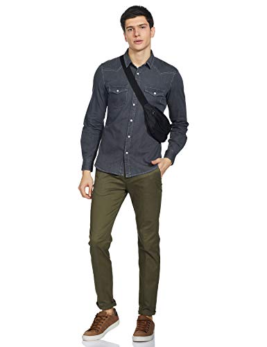 Image of United Colors of Benetton Men's Cotton Slim Fit Shirt