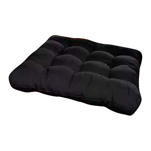 Assento Para Cadeira Futon 40x40 Cm - Preto