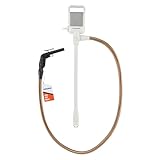 Deway Battery Stick Pump Automatic Fuel Transfer with Auto-Stop & PVC Hose - 2.5 GPM Siphon Pump for Gasoline, Diesel, Kerosene, DEF, Antifreeze, Gas Cans, Generators, Lawn Mowers, Boats, ATVs