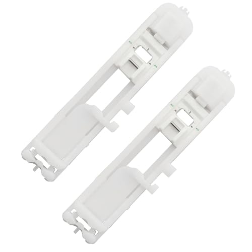 2 Piezas Pie Prensatelas Ojal Plástico Blanco miniatura 1