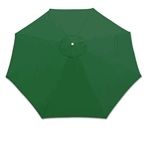 Strong Camel Replacement Canopy Cover for 10' Cantilever Patio Umbrella Offest Parasol Top Cover (GREEN)