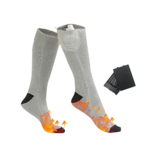 Calcetines Calefactables Calcetines de Senderismo con calefacción eléctrica para Acampar, Calcetines con batería Constante para Mujeres, para Exteriores, cálidos, para, de Calcetines Vestir Niña