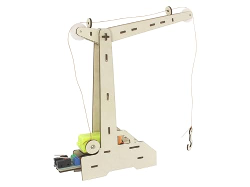 3D Holz Puzzle Funktionsmodell Kran