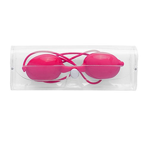 TONOSEVILLA - 1 GAFAS PROTECTORA PROTECTOR RAYOS UVAS SOLAR CABINA BRONCEADO SILICONA (FUCSIA)