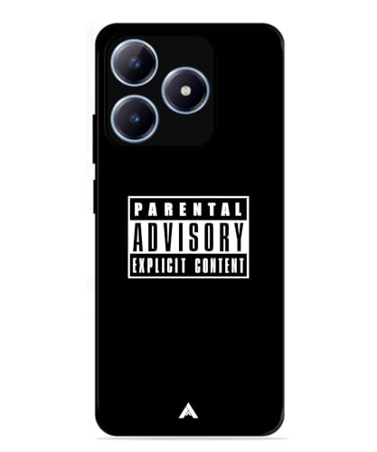 Image of Premium Explicit Case for Realme Narzo 30A Soft-Touch Metal TPU Back Cover, Shockproof, Designer, Aesthetic Mobile Phone Case (Glossy Finish)