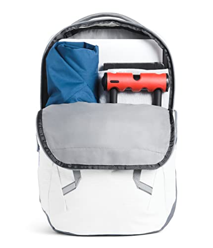Image of The North Face Women's Vault Everyday Laptop Backpack, TNF White Metallic Melange /Mid Grey, One Size