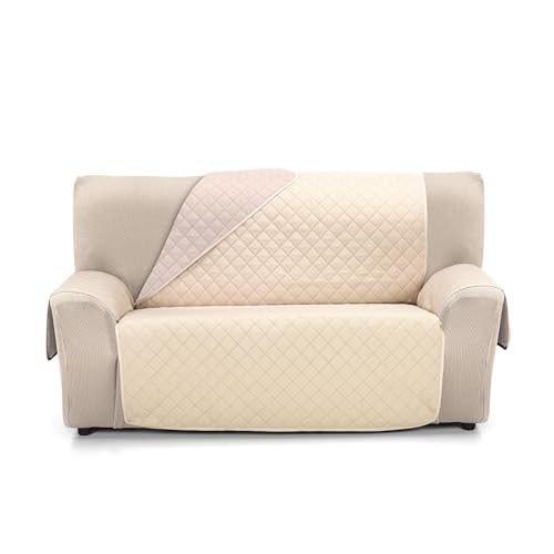 Martina Home Cubre Sofá Ámbar 2 Plazas Beige/Lino