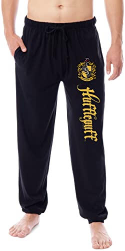 INTIMO Harry Potter Men's Hogwarts House Hufflepuff Sleep Jogger Pajama Pants
