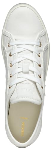 Geox Femme D BLOMIEE E Basket, Optic White, 39 EU