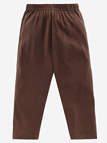 Image of KiddoPanti Boys Solid Pyjama Pant | 100% Soft Cotton Single Jersey | Comfortable Fit with Elastic Waistband & Single Front Pocket | Kids Track Pant