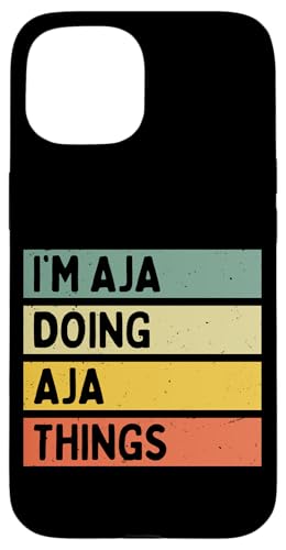 I'm Aja Doing Aja Things �ʔ������� �X�}�z�P�[�X iPhone 15 �p