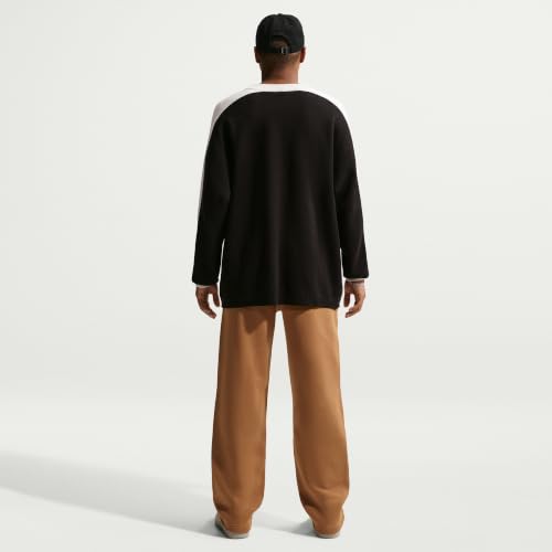 Image of Nike Men's Club Open Hem Brushed Fleece Pants