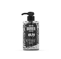 Barber Marmara No. 79 Shaving Gel for Men Transparent No Foam Shave Gel with Pump Professional Turkish Barber Quality for Beard Contours, Neckline & Close Shave Gel 500ml