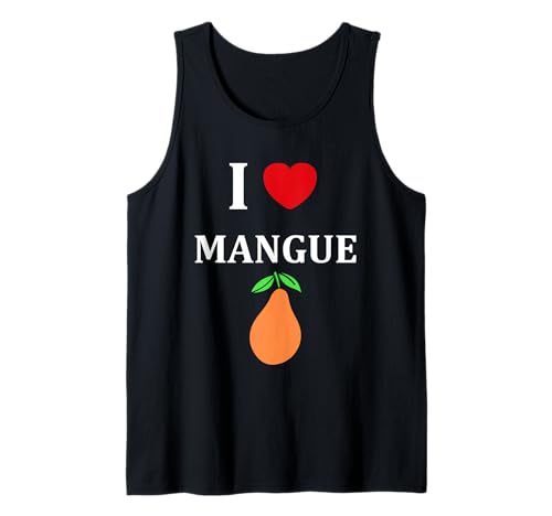 Humour Mangue Fruit Mignon Drole i Love Mangue Débardeur
