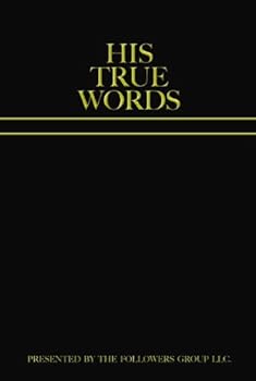 Leather Bound His True Words Book