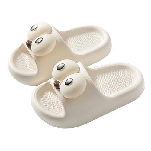 Kids Big eyes Sliders Cute Cartoon Shower Slippers Boys Girls Cloud Beach Pool Slide Sandals