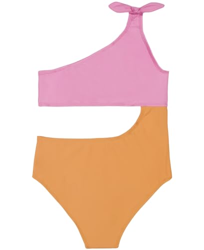 Image of Calvin Klein Girls' One-Piece and Two-Piece Bikini Swimsuits with UPF 50+ Sun Protection, Quick Drying Bathing Suit