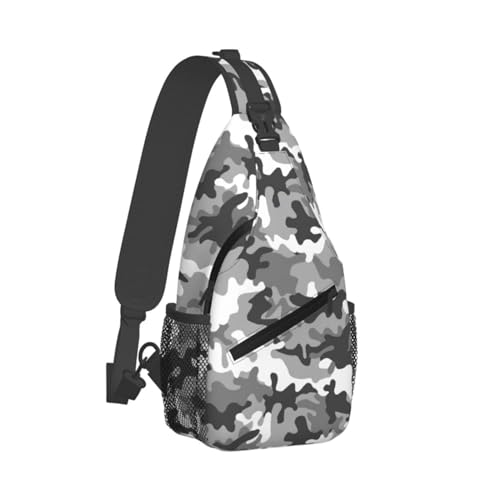 Digital Camo Stylish Men'S Messenger Bag - Durable Polyester, Huge Capacity & Adjustable Strap2